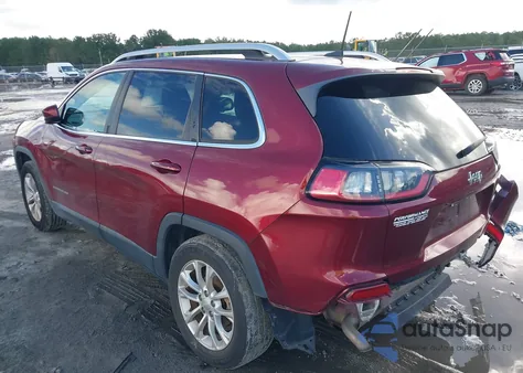 2019 Jeep Cherokee Latitude Fwd из США, поврежденный, VIN 1C4PJLCB8KD145017
